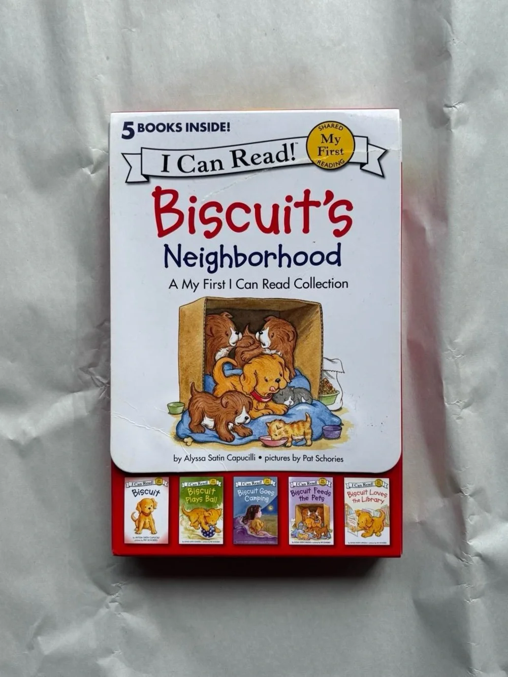 ✨ Biscuit's Neighborhood 5 Book Set✨